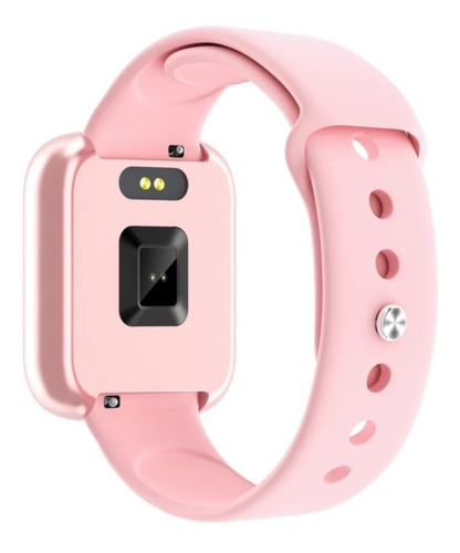 Imagem 4 de 7 de Relógio Smartwatch P80 Rosê C/2 Pulseiras Original Da Fit