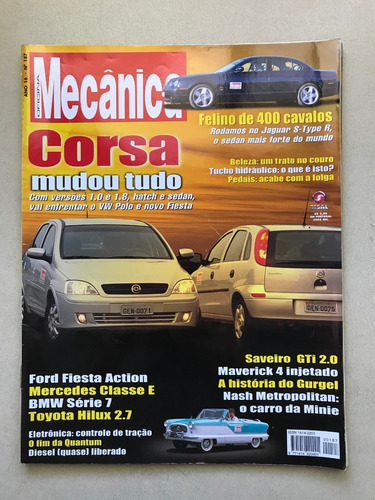 Revista Oficina Mecânica 187 Maverick Corsa Fiesta Bmw T379