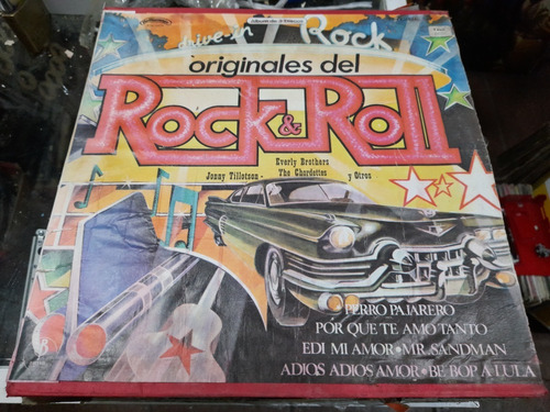 Lp Originales Del Rock And Roll En Acetato,long Play
