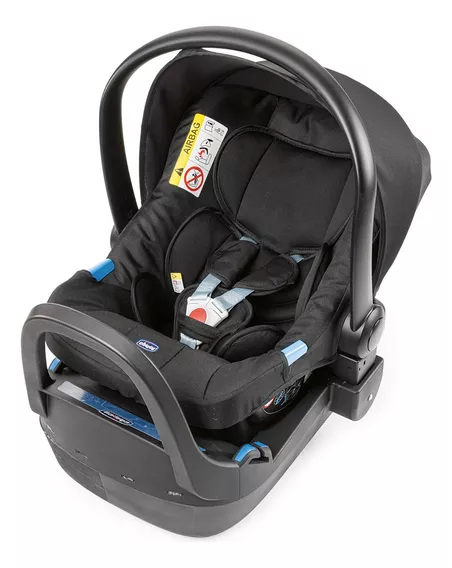 Cadeirinha bebê conforto Chicco Kaily com base cor Preto