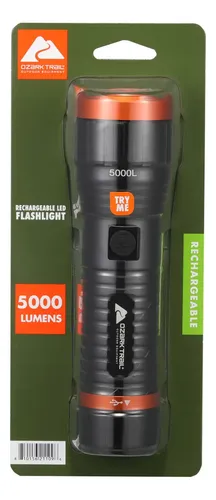 Lanterna Led Recarregavel Ozark Trail 5000 Lamens Ipx4 | Frete grátis