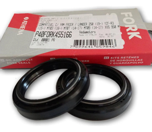 Par Retentor Bengala Garfo Vedamotors Kawasaki Vulcan 650s
