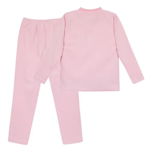 Pijama Niña Polar Sustentable H2o Wear Verde Aguamarina
