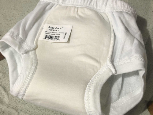 Calzones Entrenadores Bebé Blancos Niño 3 Años