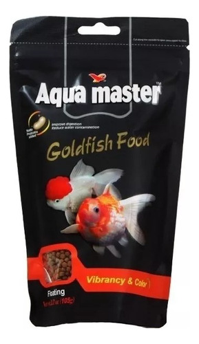 Alimento Aquamaster Especial Para Peces Goldfish 105g