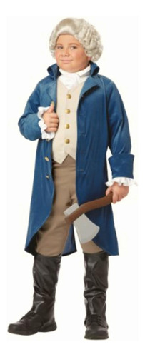 Boys George Washington Costume Medium (8-10)