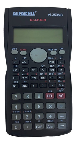 Calculadora Científica 12 Dígitos Al350ms Preto