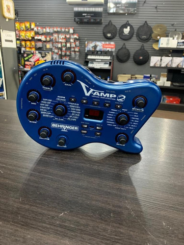 Pedaleira Multi Efeitos De Guitarra Behringer V-amp 2 Usada (Usado)