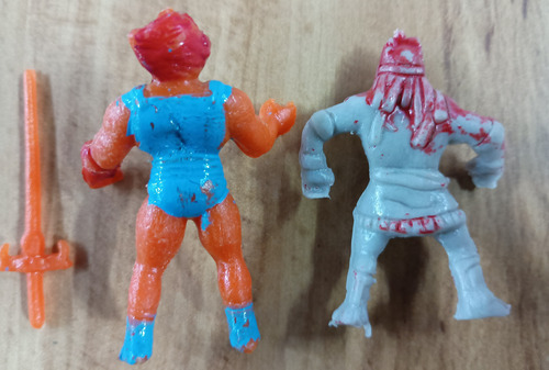 Thundercat Mini Figuras Leono Y Mumrra Bootleg Vintage 5.5cm (Usado)