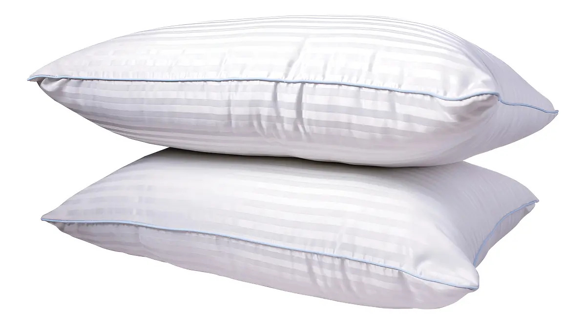 Almohada Dúo Pack Premium De Microgel, Medida Estandar