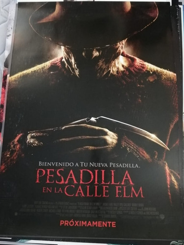 Afiche-póster De Película De Cine Original Freddy