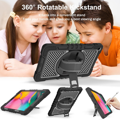 Imagen 4 de 6 de Funda Tablet Para Samsung Tab A 10.1 (2019) Sm-t510 Sm-t515