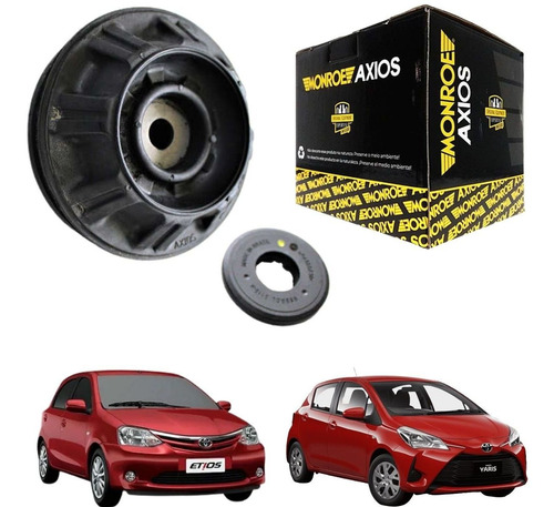 Amortecedor Dianteiro Toyota Yaris 18 19 20+coxim Axios+kit