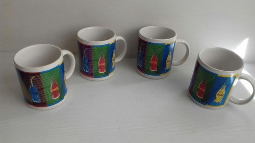 Taza Coca Cola 1 Diseño Cafe 2 Jarras Mug Unico Dueño C/u