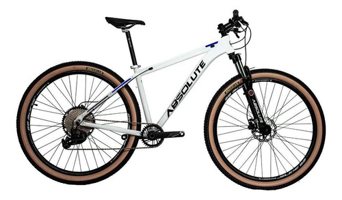 Bicicleta  Absolute MTB Nero 4 PRO Aro 29 17" 12v câmbio Absolute cor branco