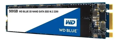 interno Western Digital WDS500G2B0B 500GB azul | MercadoLivre