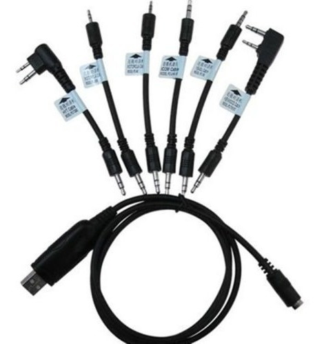 Cable De Programación Usb Para Motorola Kenwood Icom Baofeng