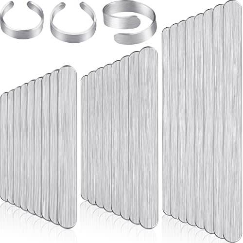 24 Piezas De Anillos De Aluminio Para Estampado De Metal, An