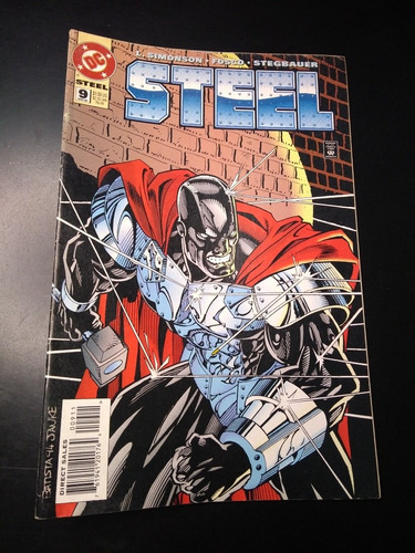 Steel #9 Dc Comics En Ingles Superman