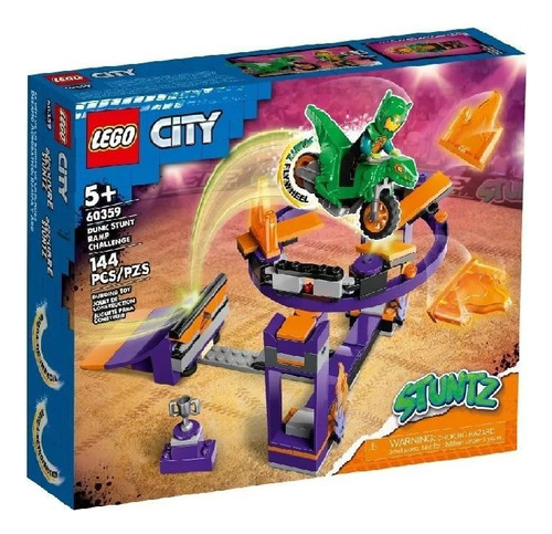 Lego City Desafio Em Descida De Rampa De Acrobacias 60359