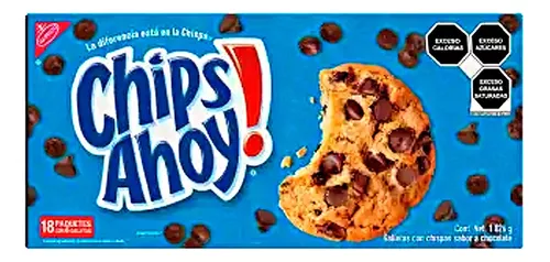 2 Paquetes De Galletas Chips Ahoy 269g Importadas