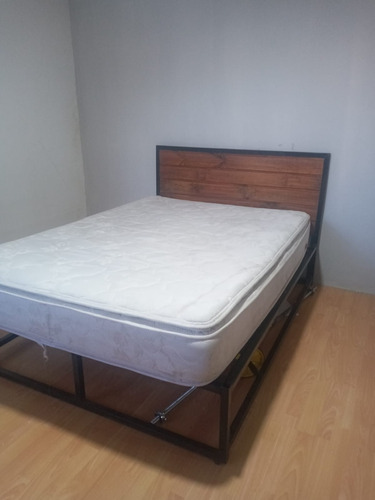 Cama De 2 Plazas Con Colchón