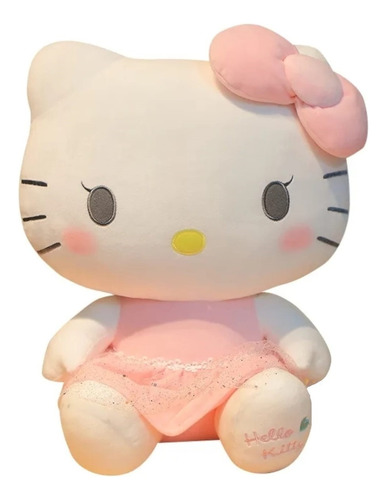 Peluche Hello Kitty Gatita Kawaii 45 Cms Terciopelo Suave Ab