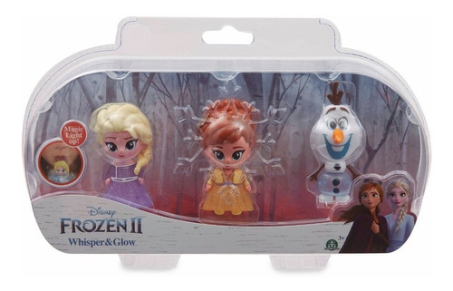 Frozen 2 Whisper & Glow Blister 3 Figuras