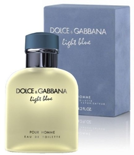 Perfume Caballero D&g Light Blue 125 Ml Edt Original Usa