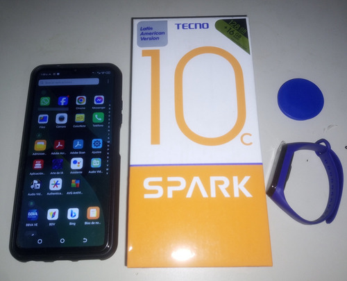 Teléfono,  Bluetooth, Wifi, Tecno Spark 10c