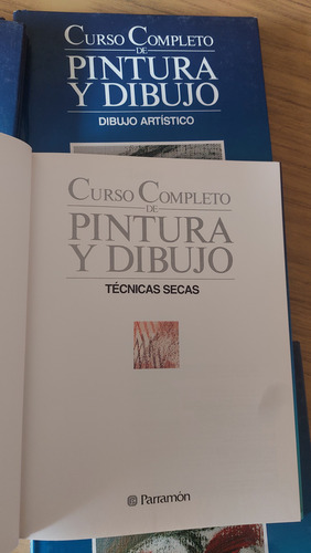 Curso Completo De Pintuta Y Dibujo. 5 Tomos. Parramon (Usado)
