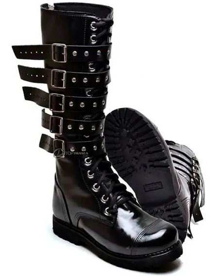 botas punk masculinas