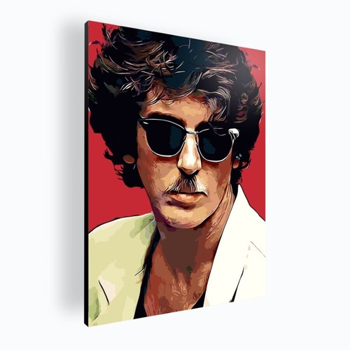 Cuadro Decorativo Mural Poster Charly Garcia 60x84 Mdf