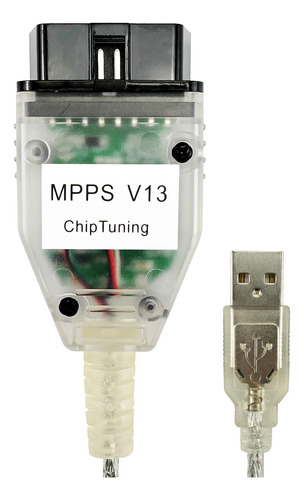 Mpps V13.02 Cable Obd2 Ecu Chip Remap Tuning Flash Interfaz