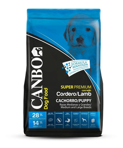 Canbo Cachorro Raza Grande - 15kg