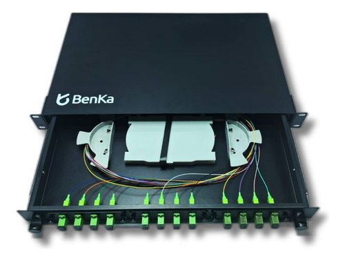 Distribuidor Interno Óptico Benka 12fo Sc/apc Completo