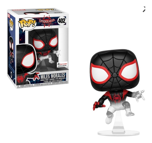 Miles Morales Funko Pop 402 Sticker Special Edition Original