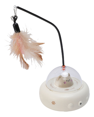 Varita Interactiva Automática Con Forma De Plumas Para Gatos