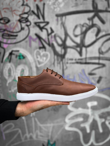Zapatos Zapatillas De Vestir Urbano Cuero Hombre Libertarios