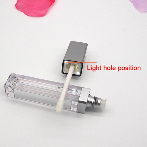 Envases De Tubos De Brillo Labial Vacíos Con Espejo Y Luces