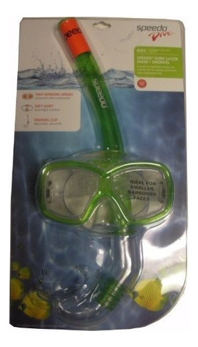 Speedo Niños Surf Gazer Máscara Y Snorkel -assorted Colores