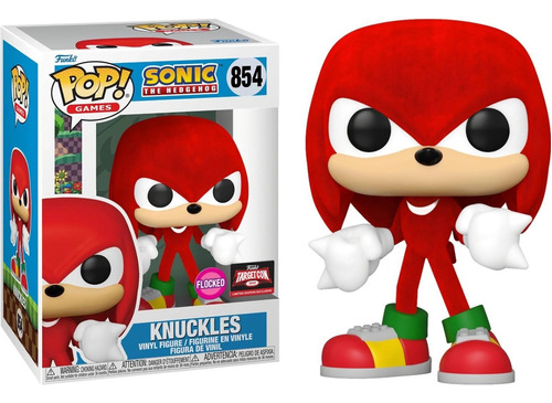 Funko Pop Sonic The Hedgehog Knuckles Flocked Target Con 854