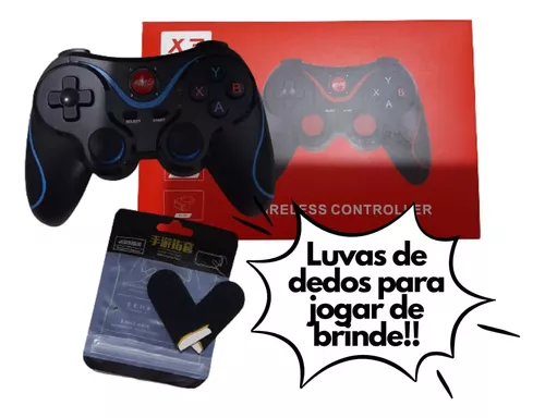 Controle Gamepad X3 Bluetooth Compatível Android, IOS e Xcloud