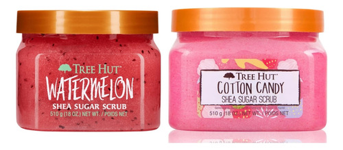 Exfoliante Corporal Tree Hut Watermelon Y Cotton Candy 2pack