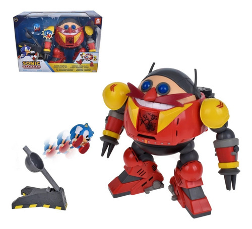 Juguete Combate Robot Eggman Playset - Sonic The Hedgehog