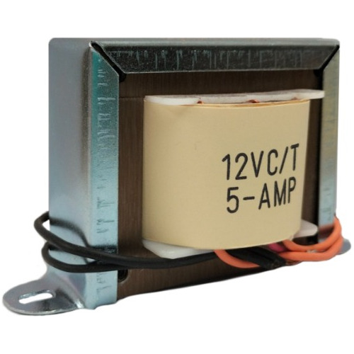 Transformador De Corriente Con Derivación 12v-5 Amp 2 Pzs