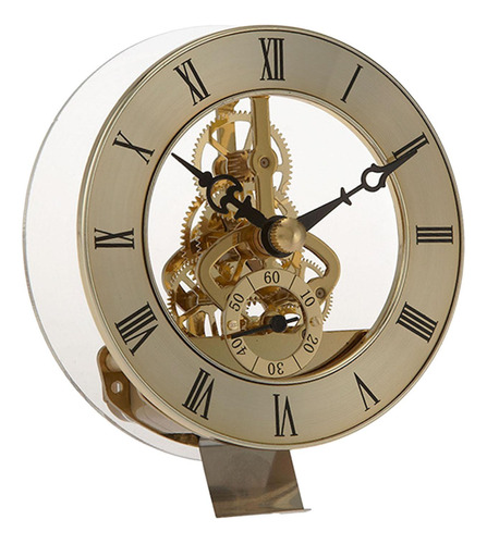 Reloj De Engranaje Móvil, Movimiento De Metal Oro Cobre