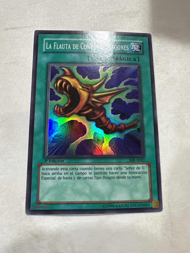 The Flute Of Summoning Dragon Primera Español Super Yugioh