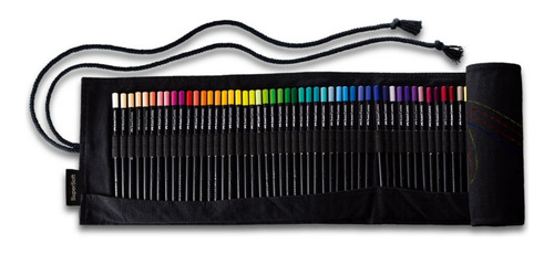 Estojo De Tecido Com 72 Lápis De Cor Supersoft Faber-castell