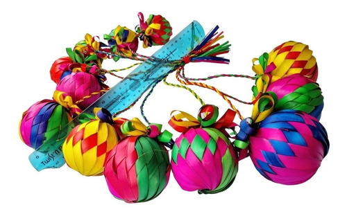 Set Esfera, Piñata, Estrella Artesanales, Navideñas D Palma